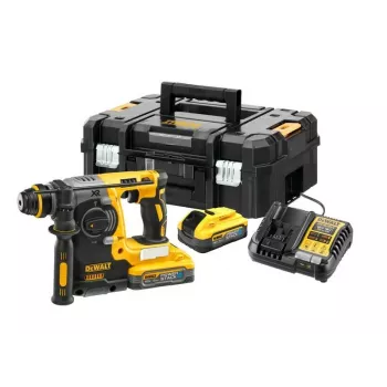 DEWALT DCH273H2T-QW 18V XR Bürstenloser SDS-Plus Bohrhammer mit 2x 5.0Ah Akkus, Ladegerät & TSTAK-Koffer