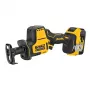 DEWALT DCS369P2-QW 18V XR Bürstenlose Säbelsäge Kit mit 2 x 5,0 Ah Akkus, Ladegerät und TSTAK II Koffer