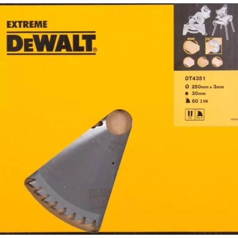DEWALT DT4351-QZ Kreissägeblatt 1 Stück