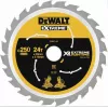 DEWALT DT99573 Kreissägeblatt 250 mm 60 Zähne TCT Feinschnitt für Holz, Sperrholz, MDF, Spanplatte