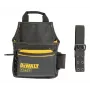 DEWALT DWST40101-1 Heavy-Duty Planen-Werkzeugaufbewahrungskoffer, Schwarz/Gelb, wasserabweisend, breite Öffnung, verstärkter Boden