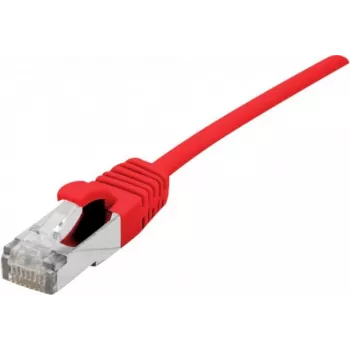Dexlan Cat. 6A S/FTP Ultra-Thin Halogen-Free Patch Cable, Rot, 5 m 858733