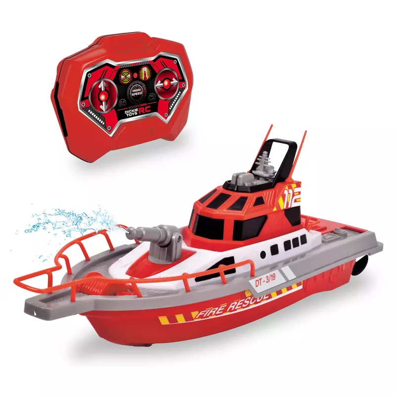Dickie RC Feuerwehrboot 2,4 GHz RTR 201107000