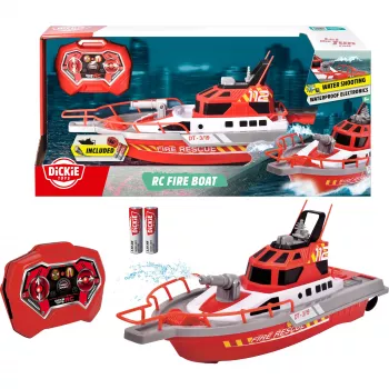 Dickie RC Feuerwehrboot 2,4 GHz RTR 201107000