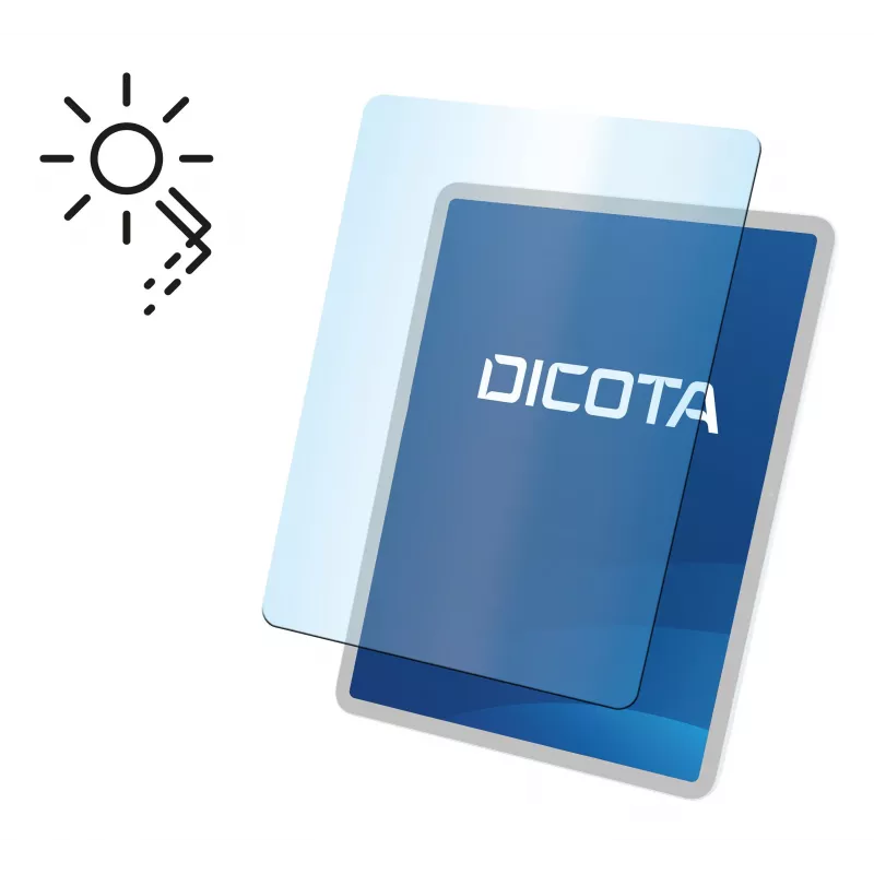 DICOTA Displayschutzfolie für Tablets - 3H - Folie - Entfernbar - Selbstklebend - für Apple 11-Zoll iPad Air (M2, M3)