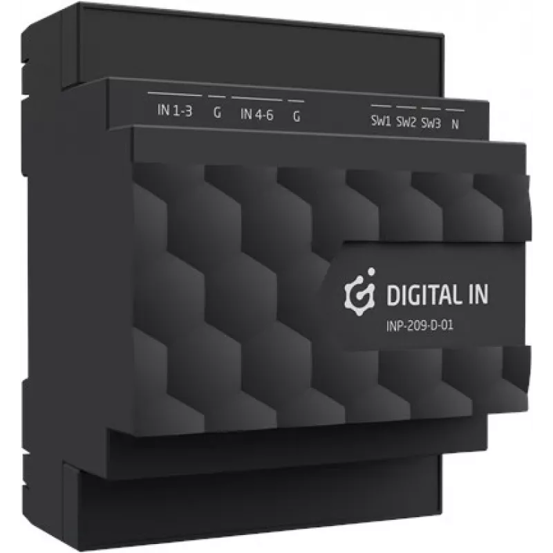 Digital Input Module (6+3) Grenton / DIN Rail Mounting / TF-Bus