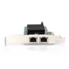 DIGITUS 2-Port Gigabit Ethernet Netzwerkkarte, RJ45, PCI Express, Intel I210-AT Chipsatz (DN-1013-2)