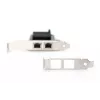 DIGITUS 2-Port Gigabit Ethernet Netzwerkkarte, RJ45, PCI Express, Intel I210-AT Chipsatz (DN-1013-2)
