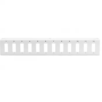 DIGITUS Adapterplatte für LWL Unibox Wandmontage, Medium