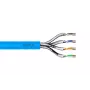DIGITUS Cat6A Installationskabel U/FTP Dca AWG 23/1 LSOH 500m Blau Rolle