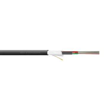 DIGITUS Indoor/Outdoor Installation Cable A/I-DQ (ZN) BH 9/125µm OS2, 24 Fibers, CPR Dca, LSZH