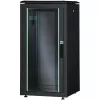 DIGITUS Unique 26U Netzwerkschrank 1342x600x1000mm Schwarz (freistehend, Glastür)