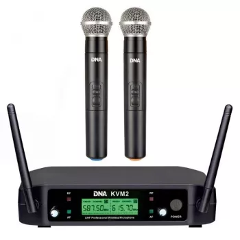DINGO DNA KVM 2 Wireless Mikrofone Soundsystem