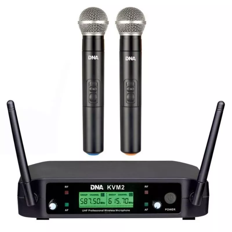 DINGO DNA KVM 2 Wireless Mikrofone Soundsystem
