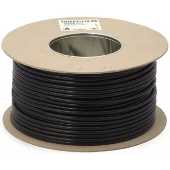 DIPOL TRISET-113 Gel-gefülltes Koaxialkabel 75 Ohm PE-Mantel Klasse A 100 dB