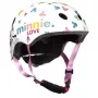 Disney Minnie Mouse Sporthelm für Kinder 3-6 Jahre, Pink/Rot, CE EN 1078, verstellbare Passform, 6 Lüftungsschlitze