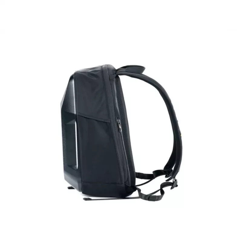 Divoom Cyber Bag Premium Weather Proof mit LED-Pixel-Art-Display und App-Steuerung Schwarz