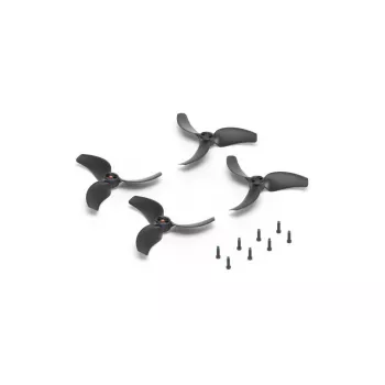 DJI Avata 2 Propeller (Paar) – Offizieller Ersatz, Schnellverschluss, 3-Blatt, Schwarz