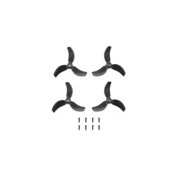 DJI Avata 2 Propeller (Paar) – Offizieller Ersatz, Schnellverschluss, 3-Blatt, Schwarz