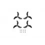 DJI Avata 2 Propeller (Paar) – Offizieller Ersatz, Schnellverschluss, 3-Blatt, Schwarz