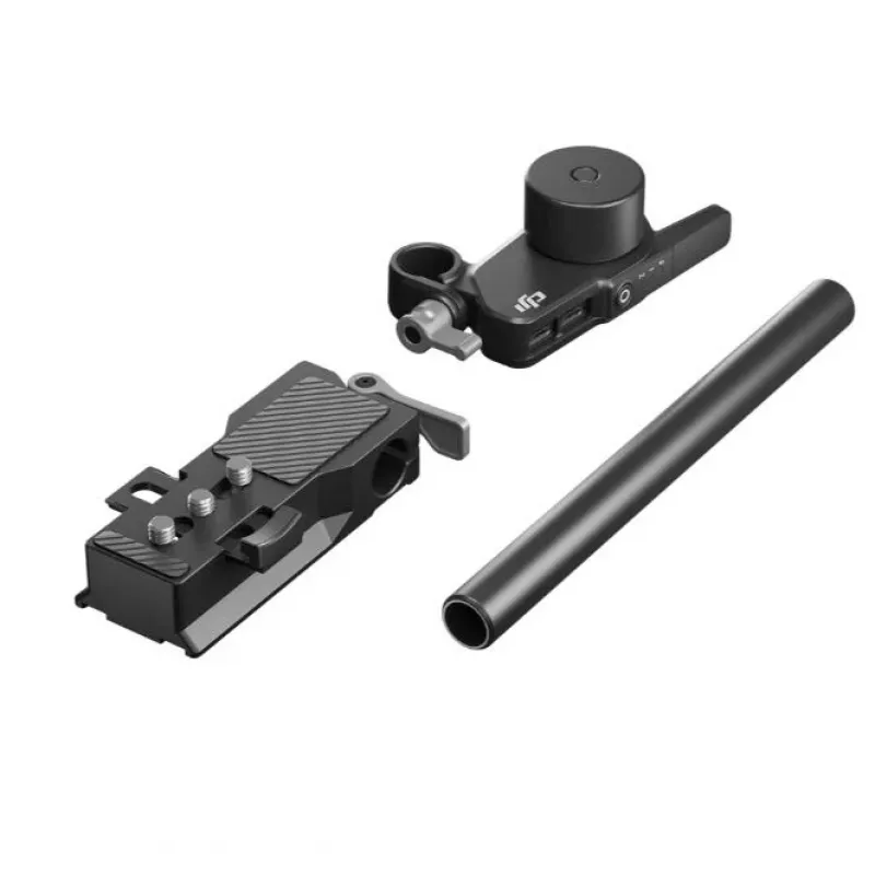 DJI Focus Pro Motor CP.RN.00000340 – Objektiv-Steuermotor für RS 4 Pro / RS 4 / RS 3 Pro / RS 3 Gimbals, 15-mm-Rod-Halterung, USB-C, Schwarz