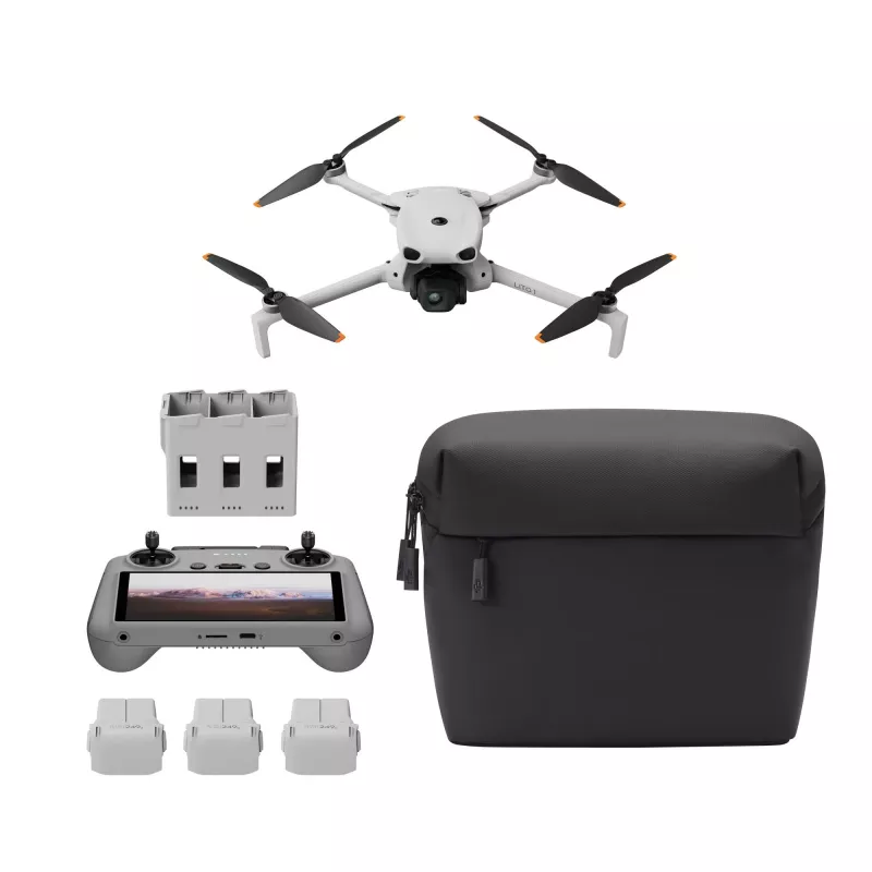 DJI Lito X1 Fly More Combo mit RC 2 Fernbedienung, 4K/100fps Drohne, 34min Flugzeit, <249g, CP.MA.00000975