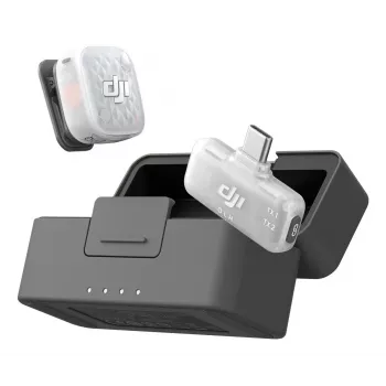 DJI Mic Mini 2S Drahtloses Mikrofonsystem (1 Sender + 1 Mobilempfänger + Ladecase)