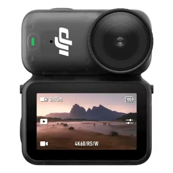 DJI Osmo Nano On-The-Go Combo 4K-Kamera mit 3-Achsen-Gimbal, 1-Zoll-CMOS, Touchscreen, DJI Mic 2