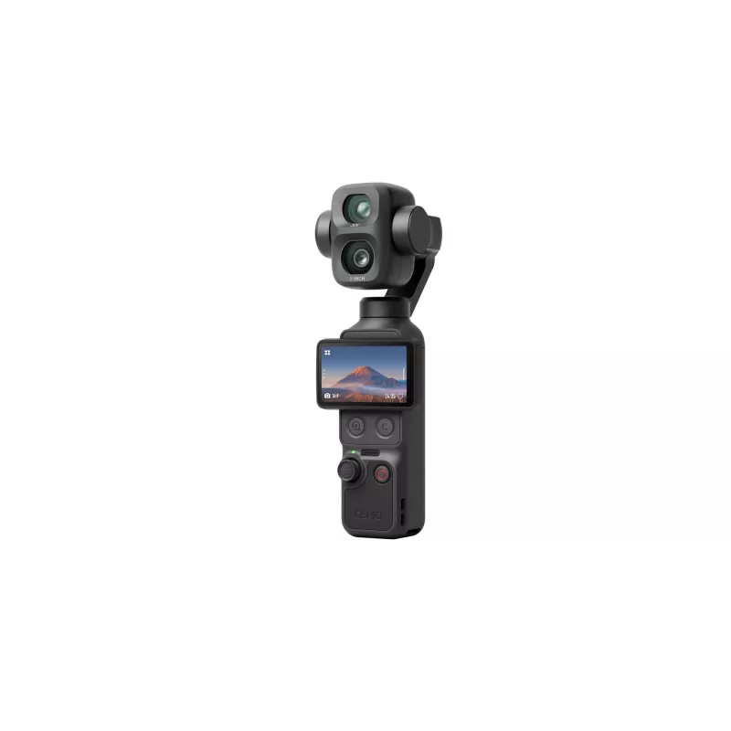 DJI Osmo Pocket 4P Standard Combo - 1-Zoll-CMOS 4K120fps 3-Achsen-Gimbal-Kamera, 2 inch drehbarer Touchscreen, 37MP Foto, 240fps Zeitlupe, Wi-Fi/Bluetooth, 160min Akku