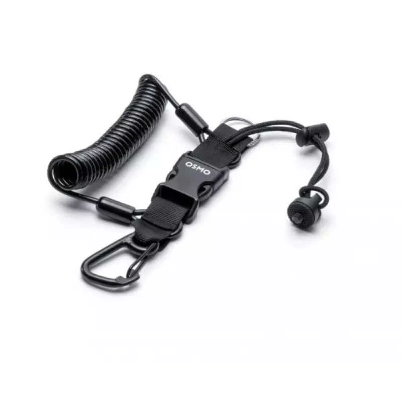 DJI Osmo Pocket Anti-Verlust-Schlaufe - Verstellbares Nylon-Handgelenkband für DJI Osmo Pocket & Pocket 2, Schwarz