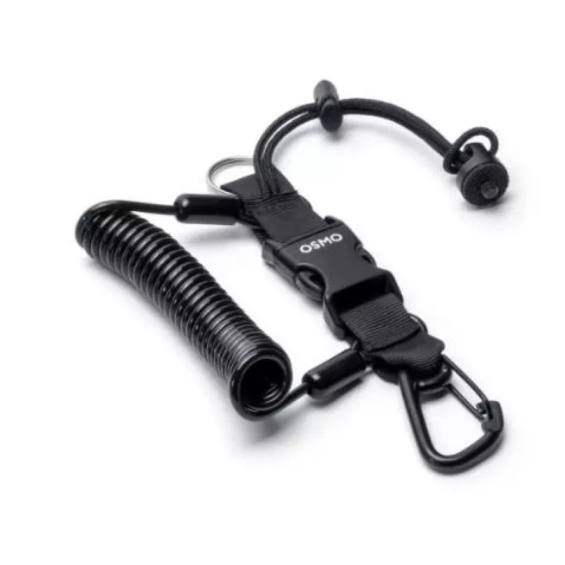 DJI Osmo Pocket Anti-Verlust-Schlaufe - Verstellbares Nylon-Handgelenkband für DJI Osmo Pocket & Pocket 2, Schwarz