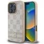 DKNY Karomuster & bedruckte Streifen iPhone 16 Pro Hülle - Pink
