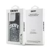 DKNY Liquid Glitter Big Logo iPhone 14 Pro Max Hülle - Schwarz