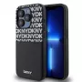 DKNY PU-Leder Card Pocket Hülle für iPhone 14 Pro Schwarz