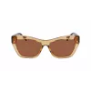 DKNY Damen-Sonnenbrille DK535S-730 Havana 55mm