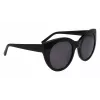 DKNY Damen-Sonnenbrille DK517S-001 Schwarz/Grau 52mm