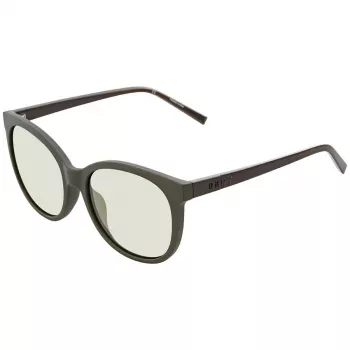 DKNY Damen-Sonnenbrille DK527S-320 Havana Braun Acetat-Gestell Braune Verlaufsgläser 55/17/135 mm