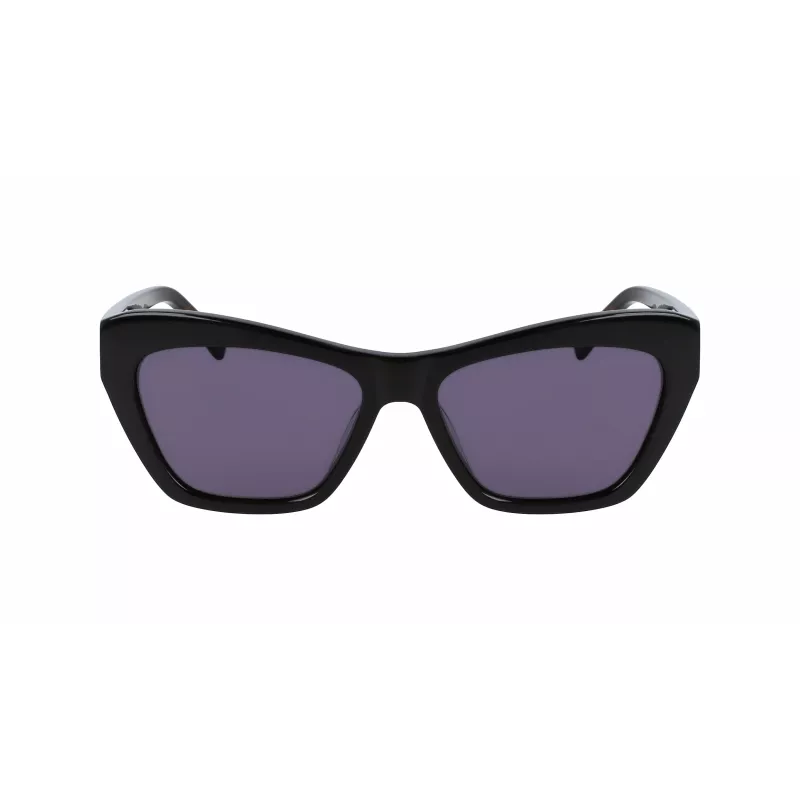 DKNY Damen-Sonnenbrille DK535S-001 Schwarz 55/15/135 mm