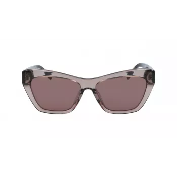 DKNY Damen-Sonnenbrille DK535S-270 Havana Brown Gradient 55mm