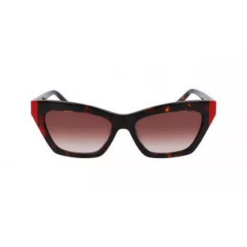 DKNY Damen Sonnenbrille DK547S-237 Havana Brown Gradient 55mm