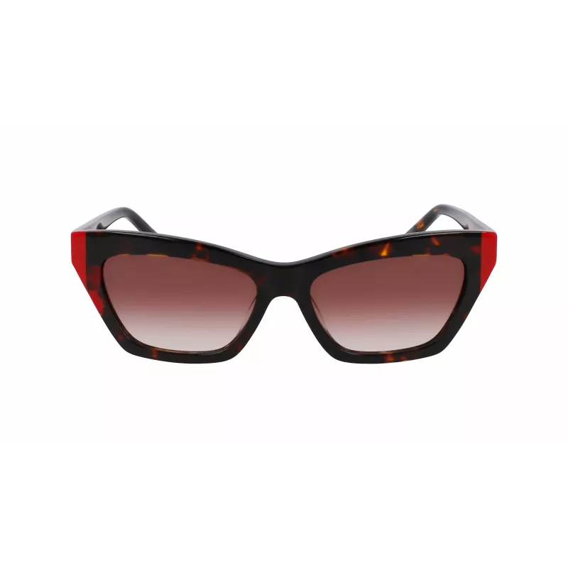 DKNY Damen Sonnenbrille DK547S-237 Havana Brown Gradient 55mm