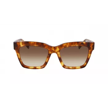DKNY Damen-Sonnenbrille DK551S-243 Havana/Tortoise Brown Gradient 53mm