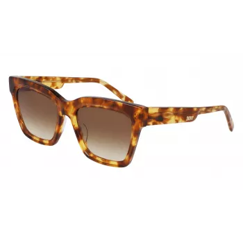 DKNY Damen-Sonnenbrille DK551S-243 Havana/Tortoise Brown Gradient 53mm