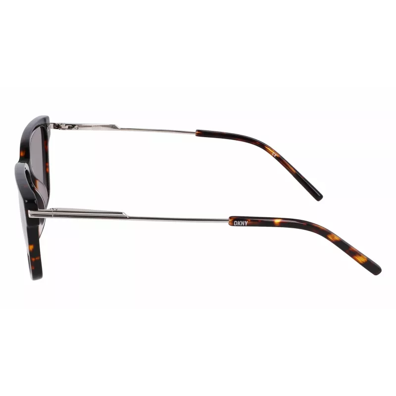 DKNY Damen-Sonnenbrille DK713S5617237 Havana Braun Rechteckig 56mm