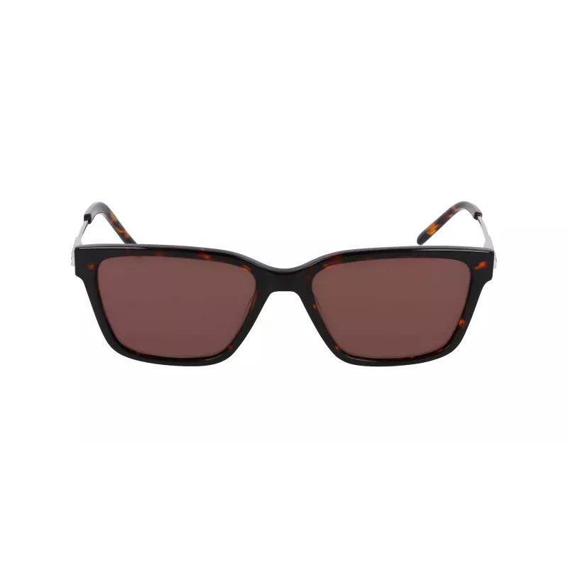 DKNY Damen-Sonnenbrille DK713S5617237 Havana Braun Rechteckig 56mm