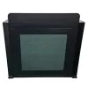 DNA PROFESSIONAL DNA DJ BOOTH MESH BK Tragbarer DJ-Stand, Schwarz