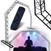 DNA PROFESSIONAL DNA DJ GATE Tragbares Licht-Traversensystem, Stahl, Schwarz, 60 kg Tragfähigkeit, 1500-3000 mm Höhe