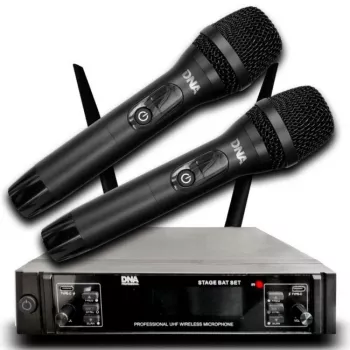 DNA PROFESSIONAL DNA STAGE BAT SET Wireless System 2x Handheld Microphones