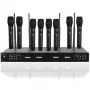 DNA RV-8 Drahtloses Mikrofonsystem 8x Handheld Dynamisch UHF