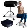 DNA Throne 1 Drum Stool with Double-Braced Tripod Base